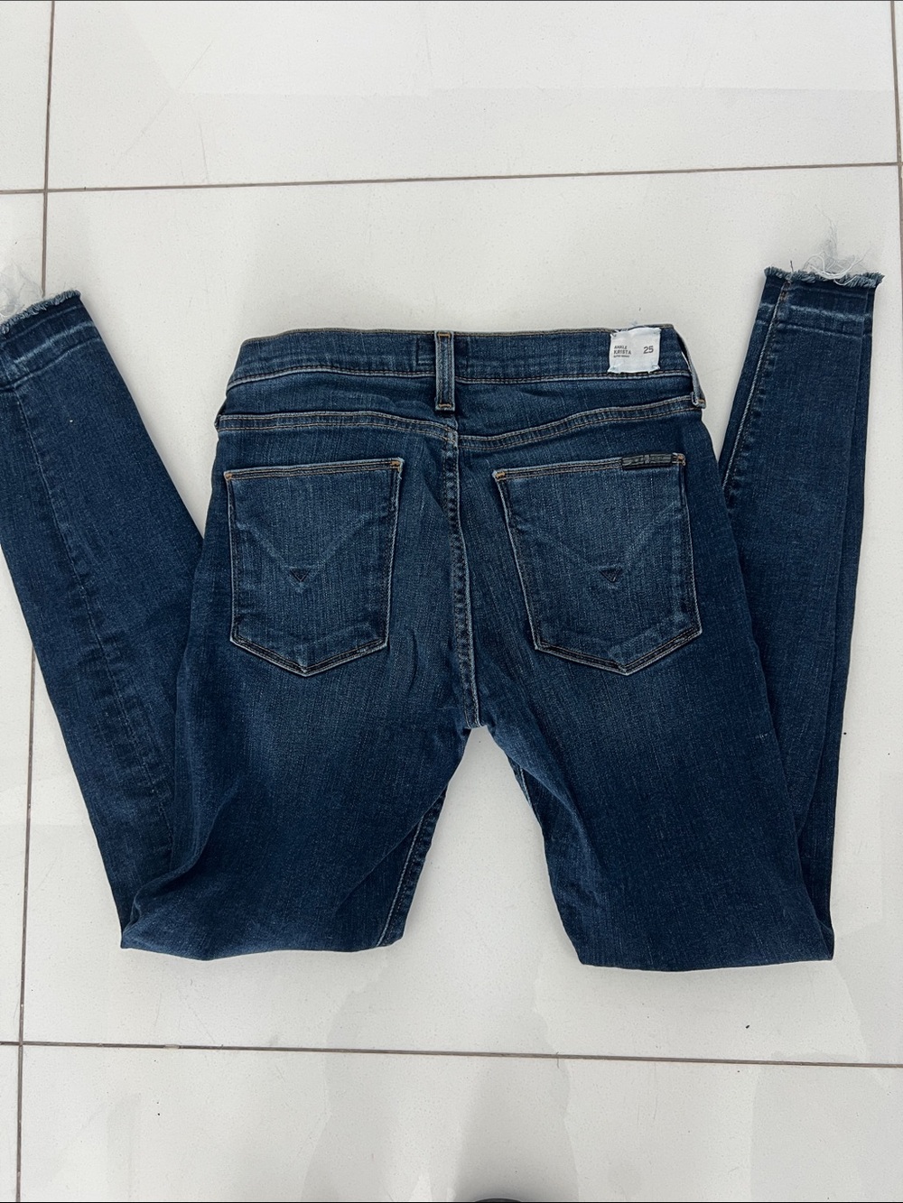 Hudson Krista Ankle Jeans Women's Deep Indigo Skinny Jeans Sz 25